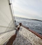 Sail boat stem
